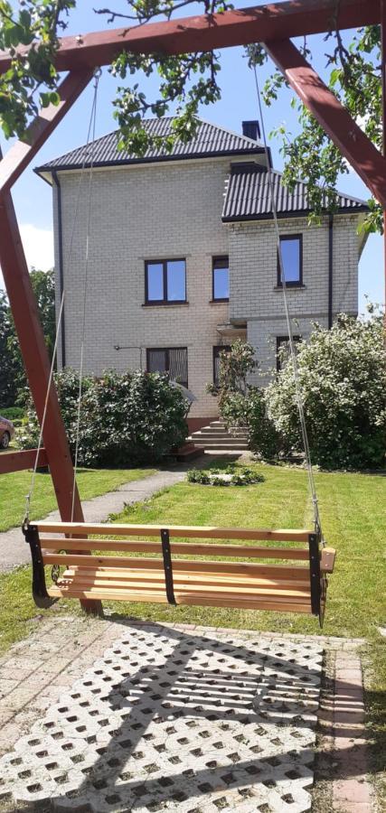 Apartamento Vorutos Terasa Anykščiai Exterior foto