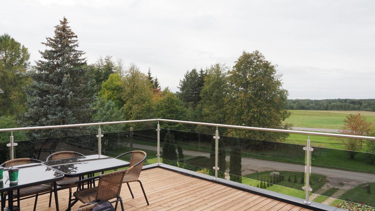 Apartamento Vorutos Terasa Anykščiai Exterior foto